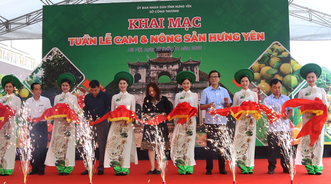   Khai mạc Tuần lễ cam và nông sản Hưng Yên năm 2020 tại Hà Nội