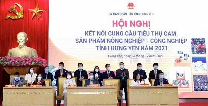   Hưng Yên: Kết nối cung cầu, tiêu thụ cam, sản phẩm nông nghiệp - công nghiệp