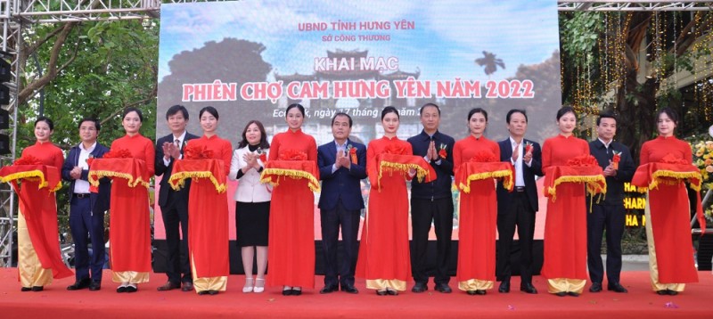   Khai mạc Phiên chợ cam Hưng Yên năm 2022: Mở rộng kênh tiêu thụ